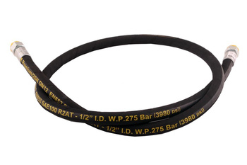 Przewód hydrauliczny 275 bar gwint M22x1.5 proste L-1700mm DN12-2SN (AA-13-1700; P11P11) 27.5MPa Waryński