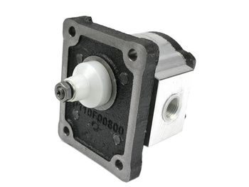 Pompa hydrauliczna zębata 1.0cm3 (grupa 1 - typ europejski) wałek 1:8 przyłącza obustronnie gwinty wewnętrzne 3/8 (obroty prawe) max.250 bar Waryński