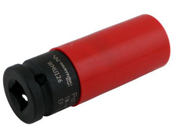 Nasadka udarowa 1/2 z magnesem do felg aluminiowych. 21mm. Waryński