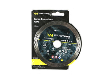 Tarcza diamentowa MAXI 125x22.23 mm Waryński