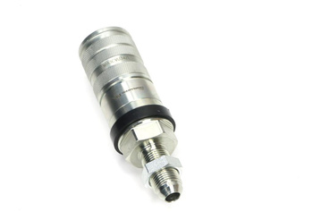 Szybkozłącze hydrauliczne zrywalne seria WIA3CV (3CFPV) 68 l/min gniazdo long 3/4" UNF gwint zewnętrzny EURO PUSH-PULL (ISO 7241-A) Waryński