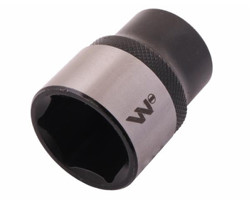 Nasadka sześciokątna 1/2". 22 mm. CrV50BV30. DIN 3124. Waryński