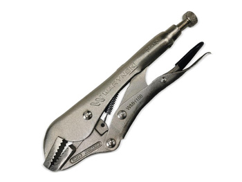 Szczypce zaciskowe Morsa ze stali CrMo 7" proste szczęki Waryński