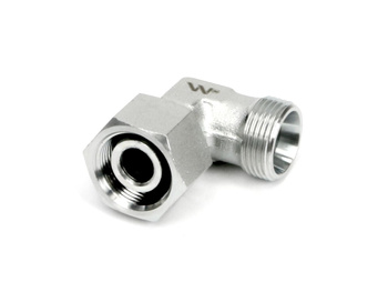 Kolanko hydrauliczne metryczne AB M22x1.5 15L (XEVW) Waryński ( sprzedawane po 50 )