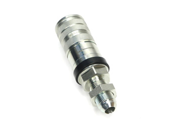 Szybkozłącze hydrauliczne zrywalne seria WIA3CV (3CFPV) 68 l/min gniazdo long 7/8" UNF gwint zewnętrzny EURO PUSH-PULL (ISO 7241-A) Waryński