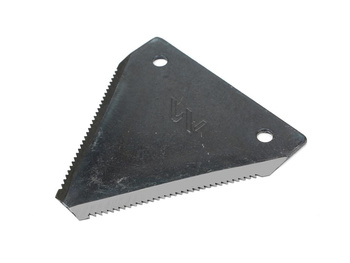 Nóż żniwny 75x76x2mm otwór 5.5 zastosowanie MF1389SP Case MF WARYŃSKI ( sprzedawane po 25 )