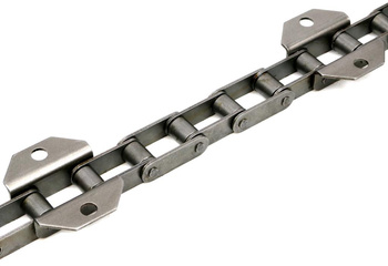 Łańcuch podajnika pochyłego 38.4R łapka K1 co 6 ogniwa 5m Waryński