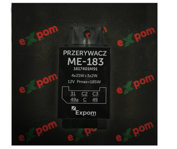 Przerywacz kierunkowskazów ME94. 83355934. PKJ-95 MF3/MF4/C-330M/C-385  EXPOM KWIDZYN EU