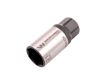 Nasadka do świec 3/8". 21 mm. CrV50BV30. DIN 3124. Waryński