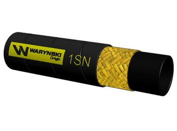 Wąż hydrauliczny do zakuwania DN12 1-oplotowy 160 Bar Waryński (sprzedawany po 100m)