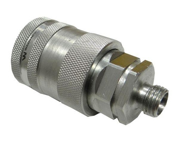 Szybkozłącze hydrauliczne gniazdo M14x1.5 gwint zewnętrzny EURO PUSH-PULL (9100814G) (ISO 7241-A) Waryński