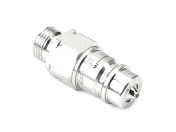 Szybkozłącze hydrauliczne wtyczka G1/2"BSP gwint zewnętrzny EURO ISO 7241-A z eliminatorem ciśnienia Waryński