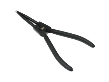 Specjalistyczne szczypce z długimi szczękami do pierścieni osadczych  8" zewnętrzne proste Waryński