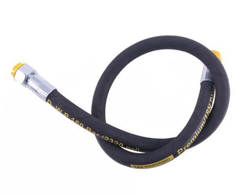 Przewód hydrauliczny gwint M22x1.5 proste L-900mm DN12-1SN (AB-13-900; P11P21) 16.0MPa Waryński