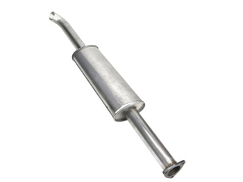 Tłumik TURBO 1676mm 9.8kg C-385 inox gięty wylot Waryński