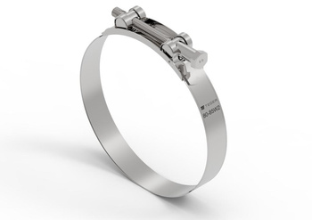 Opaska zaciskowa GBS 80-85 (obejma W2 - stal nierdzewna) szerkość 24mm TEGER ( sprzedawane po 5 )