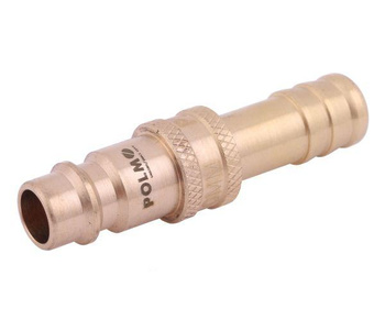 Szybkozłącze pneumatyczne P26 NW7.2 wtyczka pod wąż DN13mm POLMO ( sprzedawane po 5 )
