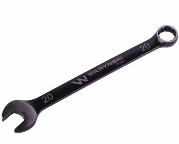Klucz płasko-oczkowy 20 mm CrV standard ASME B107-2010 Waryński