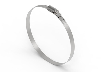 Opaska zaciskowa wzmocniona 170-190 ślimakowa (obejma W2 - stal nierdzewna) szerkość 12mm TEGER ( sprzedawane po 10 )