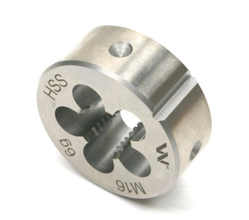 Narzynka przemysłowa M16 ze stali HSS DIN22568 Warynski