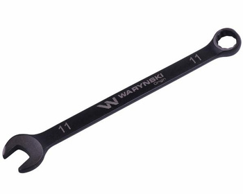 Klucz płasko-oczkowy 11 mm. CrV standard ASME B107-2010 Waryński