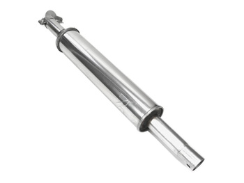 Tłumik okrągły krótki 865mm 4.5kg C-330 (prosty) INOX WARYŃSKI