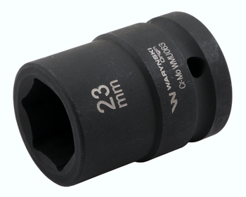 Nasadka udarowa sześciokątna 3/4". 23 mm. CrMo. DIN 3129. Waryński