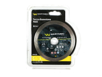 Tarcza diamentowa MAXI 115x22.23 mm Waryński