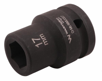 Nasadka udarowa sześciokątna 3/4". 17 mm. CrMo. DIN 3129. Waryński