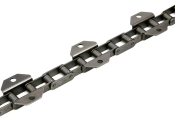 Łańcuch podajnika pochyłego 38.4R łapka K1 co 4 ogniwa 5m Waryński