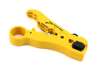 Ściągacz izolacji do RG-59/6 z ostrzami do obcinania kabli Waryński