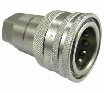 Szybkozłącze hydrauliczne gniazdo G1/2"BSP gwint wewnętrzny ISO 7241-A Waryński