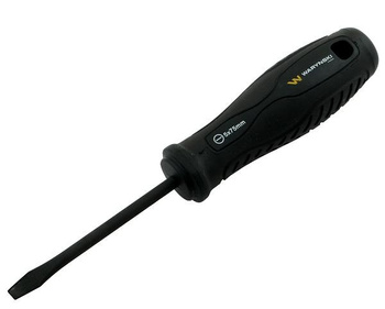 Wkrętak płaski 5 x 75 mm. stal SVCM. Waryński