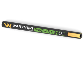 Wąż hydrauliczny do zakuwania POWER-FLOW 1SC DN32 1-oplotowy 63 Bar Waryński (sprzedawany po 10m)