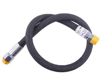 Przewód hydrauliczny gwint M18x1.5 proste L-740mm DN10-1SN (AB-10-740; P11P21)  Bizon (5040/30/079/1) 18.0MPa Waryński