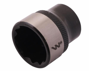 Nasadka dwunastokątna 3/8". 21 mm. CrV50BV30. DIN 3124. Waryński