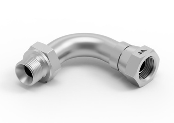 Kolanko hydrauliczne metryczne łukowe AB M20x1.5 (60 stopni) (XEVW) Waryński ( sprzedawane po 10 )