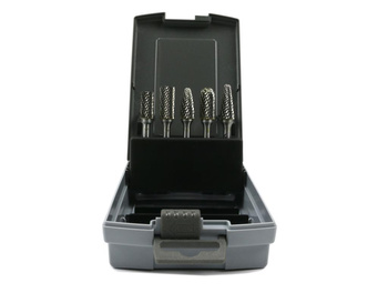 Zestaw frezów z węglika wolframu do stali 5 szt Waryński