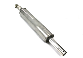 Tłumik okrągły krótki 830mm 4.1kg C-330 INOX WARYŃSKI