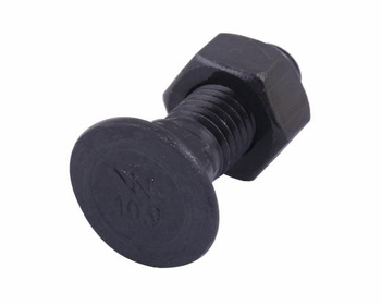 Śruba kpl. płużna podsadzana D 608 M10x40 mm kl.10.9 Waryński ( sprzedawane po 25 )