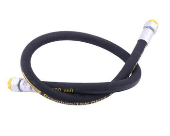 Przewód hydrauliczny 160 bar gwint M22x1.5 prosta stożek/prosta płasko  L-1000mm DN12-1SN 16.0MPa Waryński