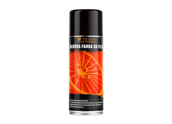 Srebrna farba do felg  400 ml / TEGER