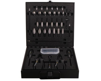 Zestaw nasadek w kasecie metalowej 68 el. Waryński