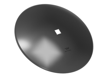 Talerz gładki fi 660 otwór 40x40 stal borowa WARYŃSKI R