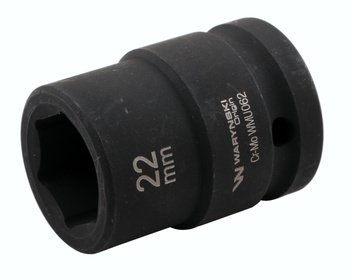 Nasadka udarowa sześciokątna 3/4". 22 mm. CrMo. DIN 3129. Waryński