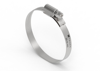 Opaska zaciskowa 20-32 ślimakowa (obejma W2 - stal nierdzewna) szerkość 9mm TEGER ( sprzedawane po 50 )