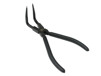 Specjalistyczne szczypce z długimi szczękami do pierścieni osadczych  8" wewnętrzne wygięte Waryński