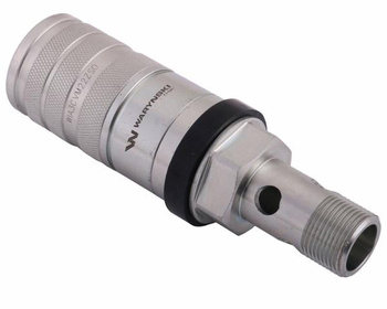 Szybkozłącze hydrauliczne zrywalne seria WIA3CV (3CFPV) 68 l/min gniazdo M22x1.5 gwint zew.śruba drążona EURO PUSH-PULL (ISO 7241-A) Waryński