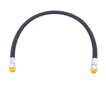 Przewód hydrauliczny 160 bar gwint M22x1.5 prosta płasko/prosta płasko  L-1000mm DN12-1SN 16.0MPa Waryński