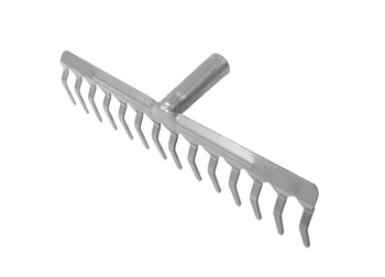 Grabie metalowe 14 zębne (mocowanie CLICK) / TEGER (pakowane po 5 szt.)